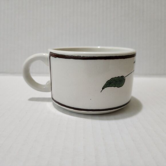 Salins France Decor Inalterable Retro Porcelain Cup Art Deco Roses - Picture 3 of 7